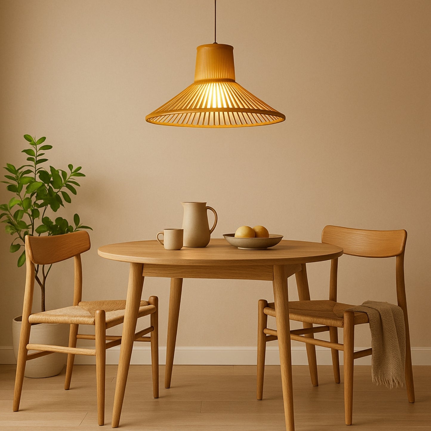 Nava Flare Bamboo Pendant