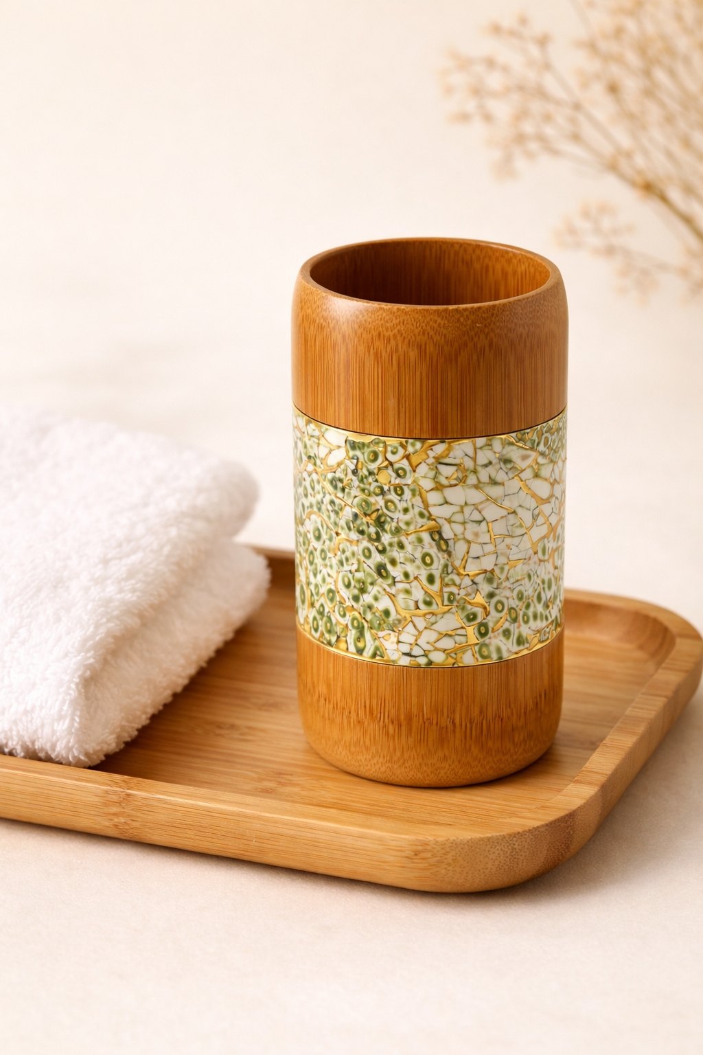 Aurelia Kintsugi Bamboo Holder