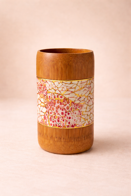 Aurelia Rouge Kintsugi Bamboo Holder