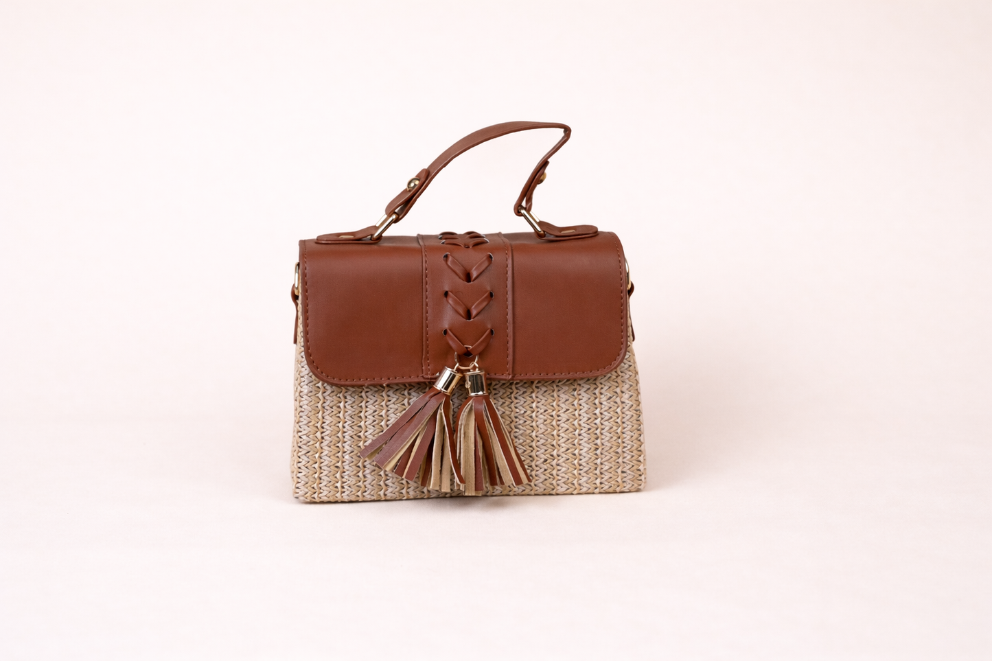 Terra Lace Weave Mini Satchel