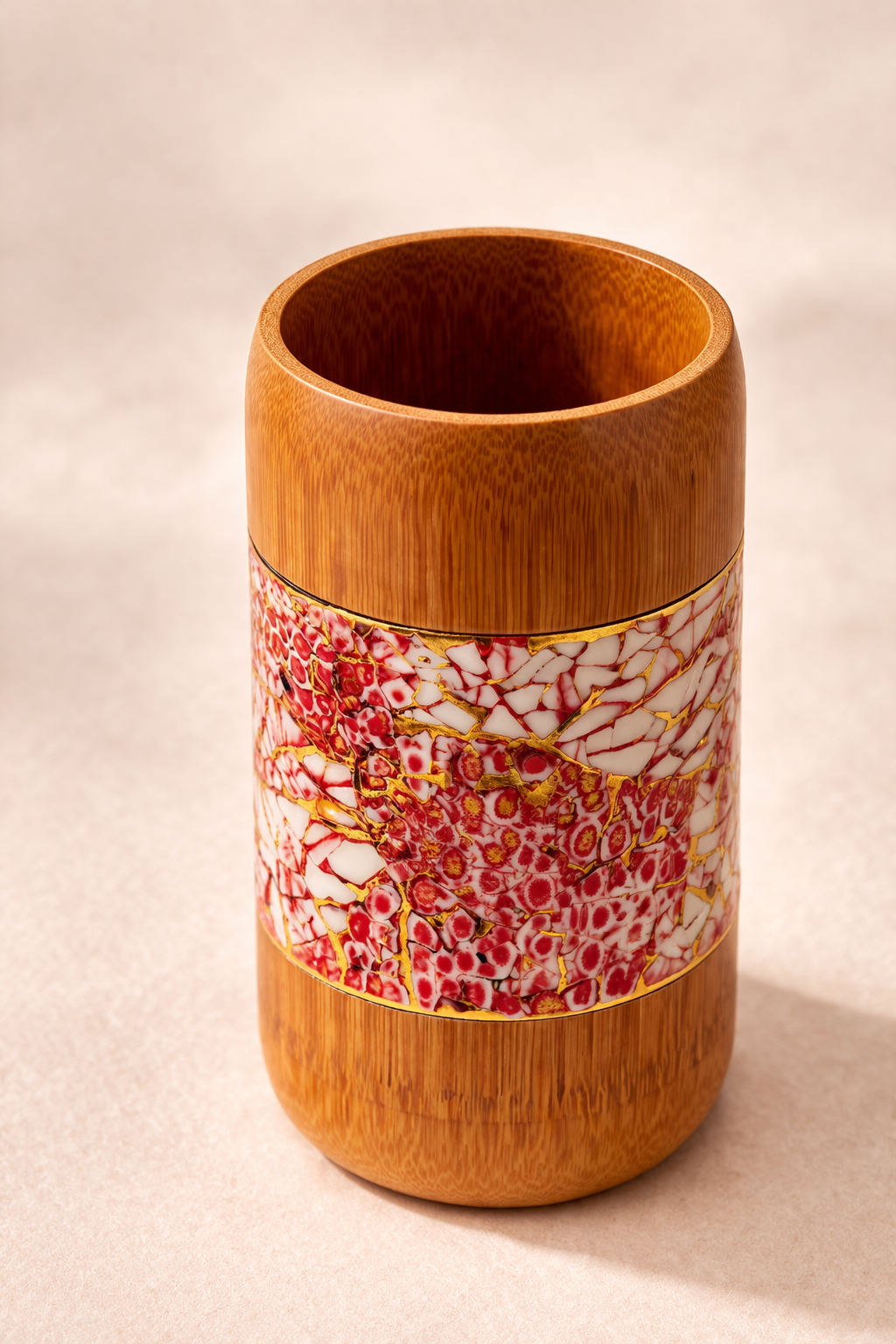 Aurelia Rouge Kintsugi Bamboo Holder