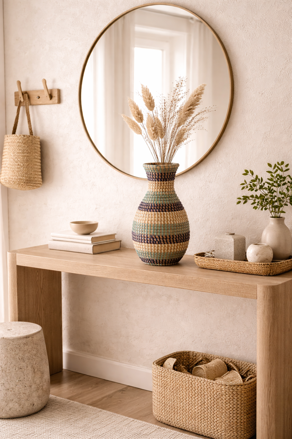 Aurelia Coastal Handwoven Vase