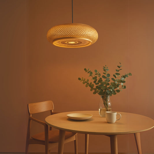 Suvana Rattan Dome Pendant Light