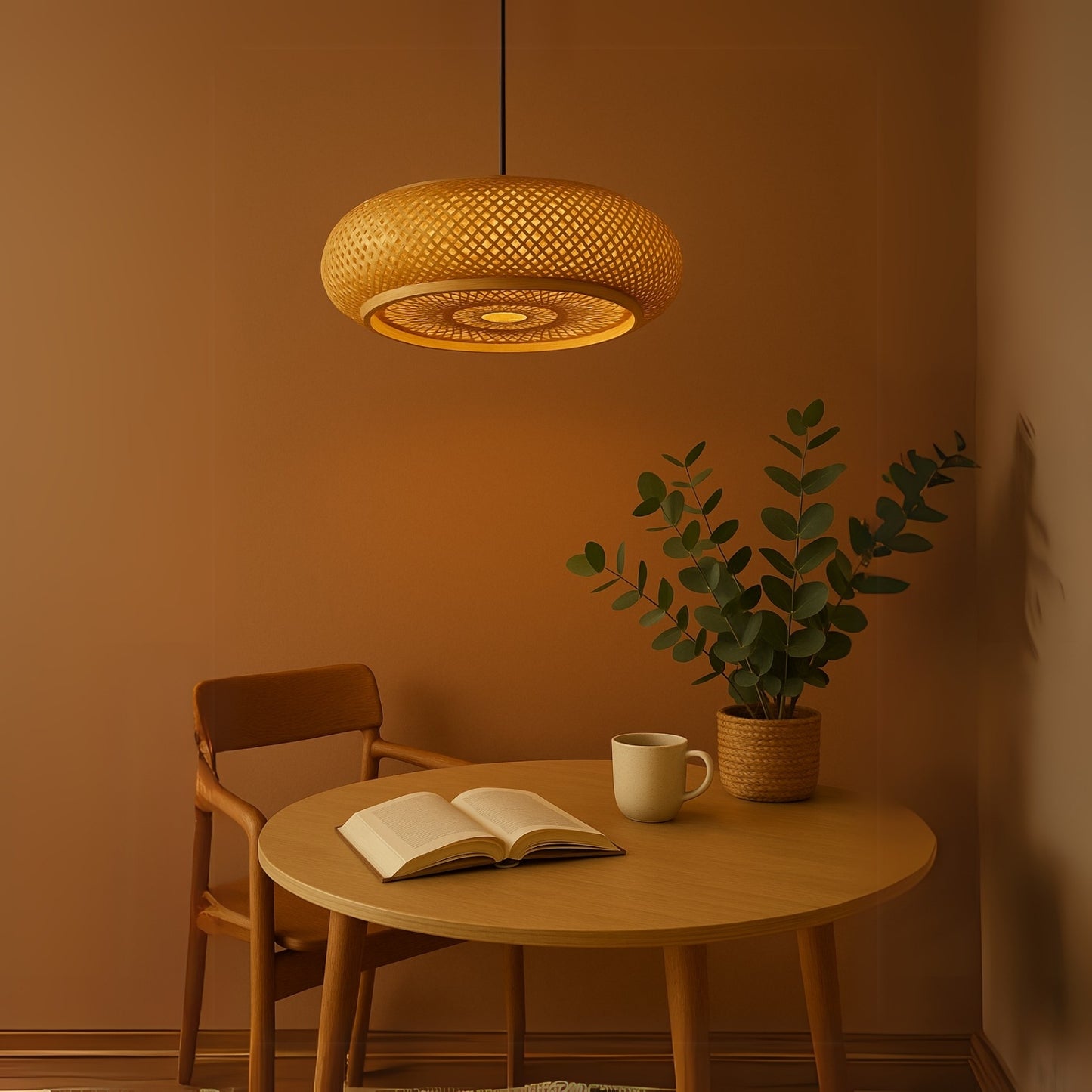 Suvana Rattan Dome Pendant Light