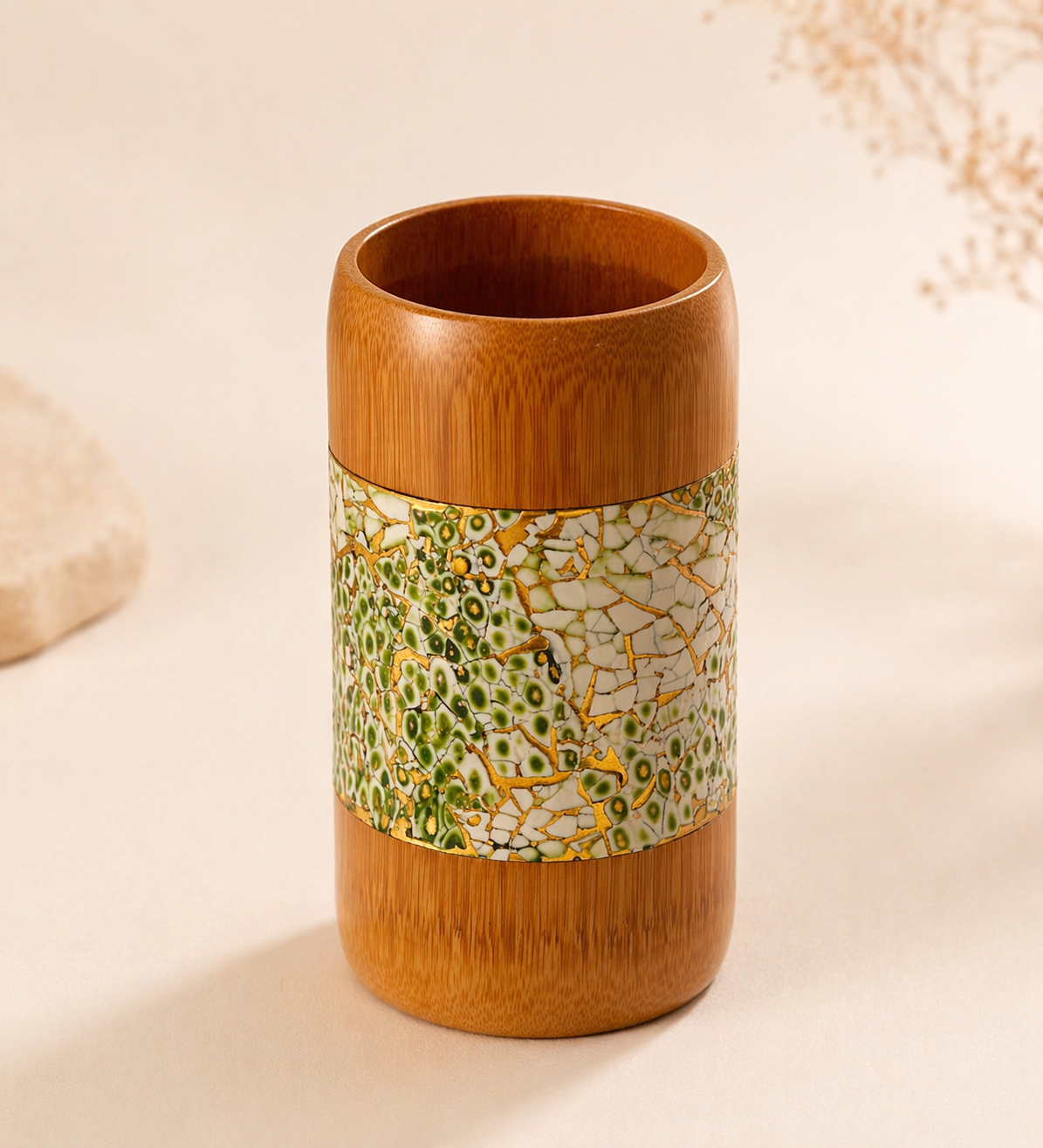 Aurelia Kintsugi Bamboo Holder