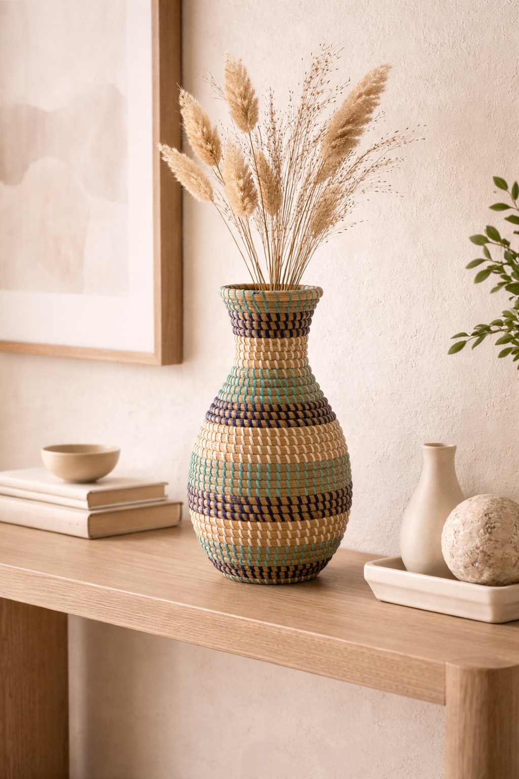 Aurelia Coastal Handwoven Vase