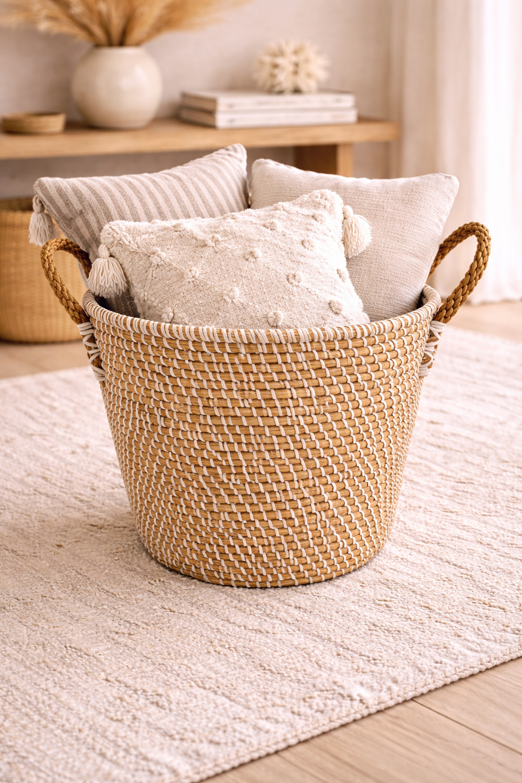 Sorelle Handwoven Storage Basket