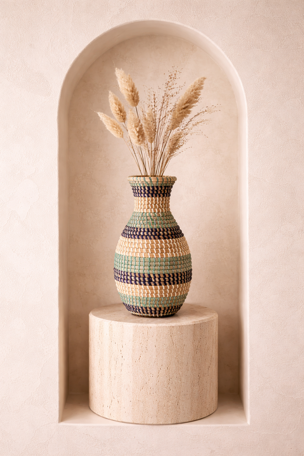 Aurelia Coastal Handwoven Vase
